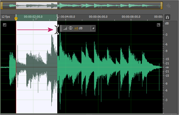 track selection in adobe audition
