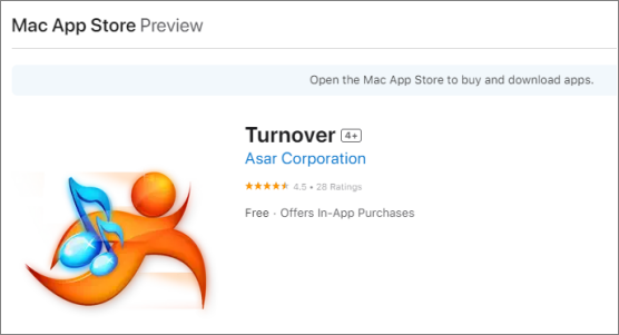 turnover for mac
