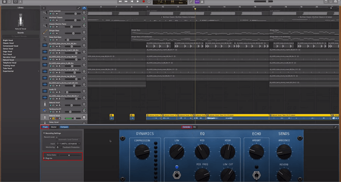 note gate garageband verwenden
