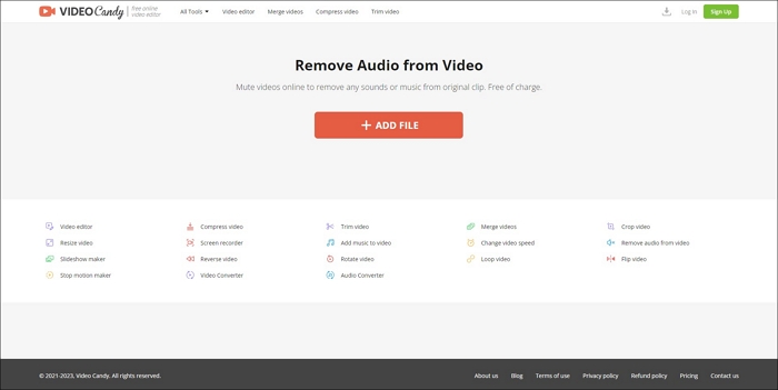 video candy audio remover