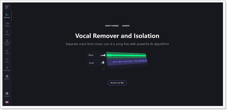Vocal Remover and Isolation