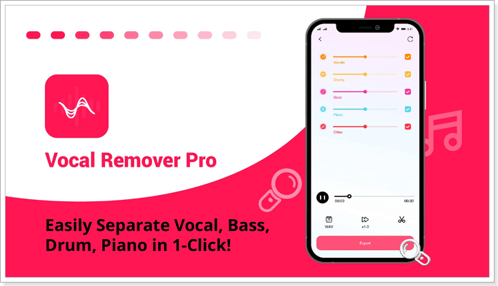 Vocal Remover, Cut Song Maker