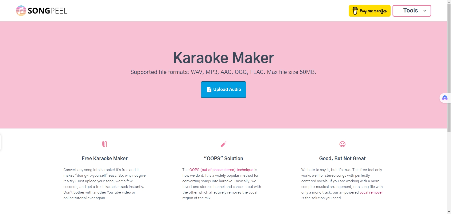 songpeelカラオケ作成