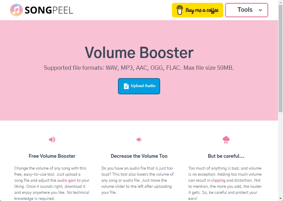 mp3 ボリュームブースター songpeel